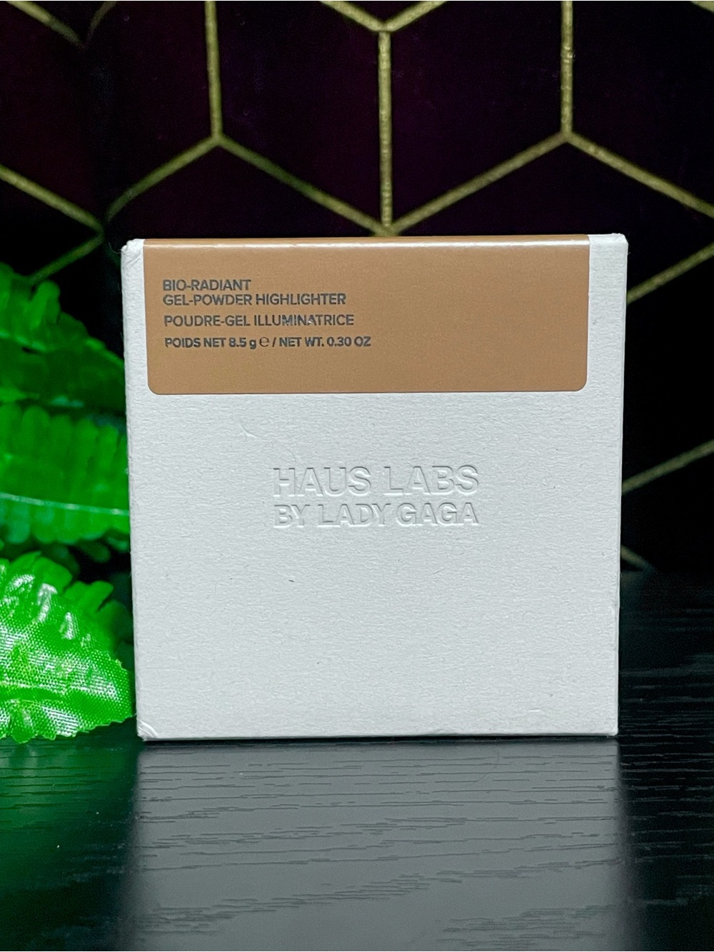 Haus Labs by Lady Gaga Bio-Radiant Gel-Powder Highlighter - Shade Raw Amber - Picture 9 of 12